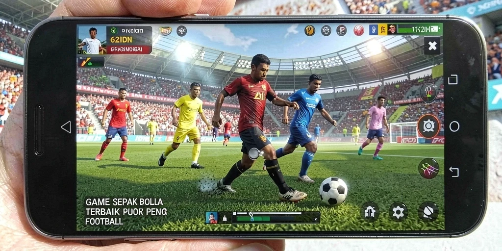 Tampilan gameplay yang seru dan mendebarkan di 62IDN.