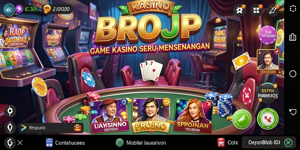 Tampilan menarik dari gameplay BROJP yang mendebarkan.