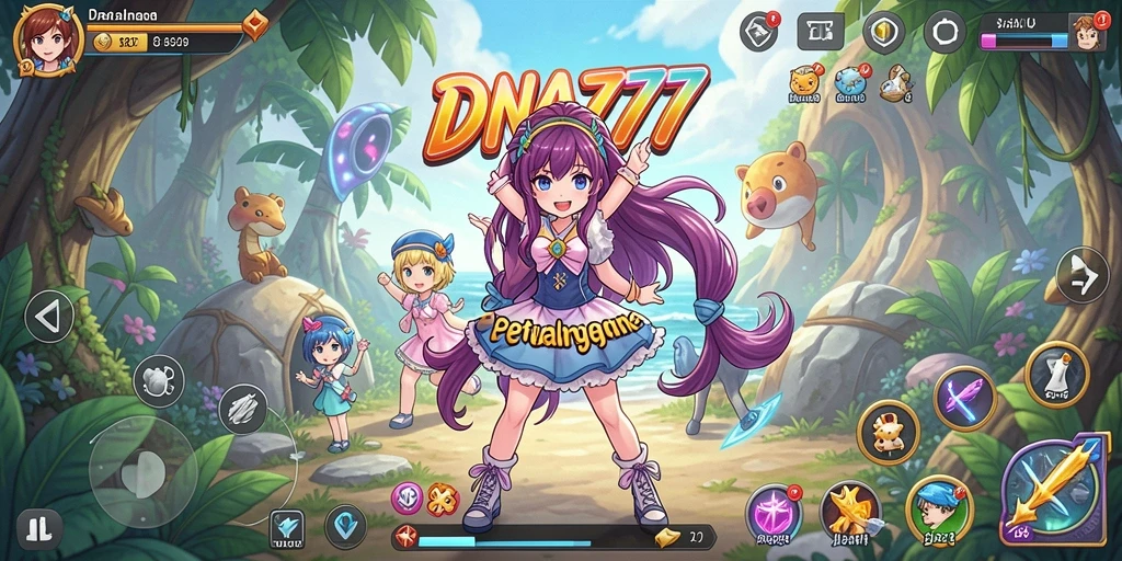 Tampilan menarik dari gameplay DNA777 yang penuh aksi.