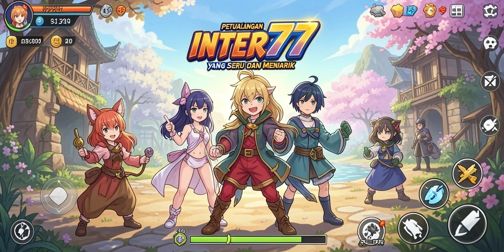 Tampilan gameplay INTER77 yang seru dan penuh aksi.