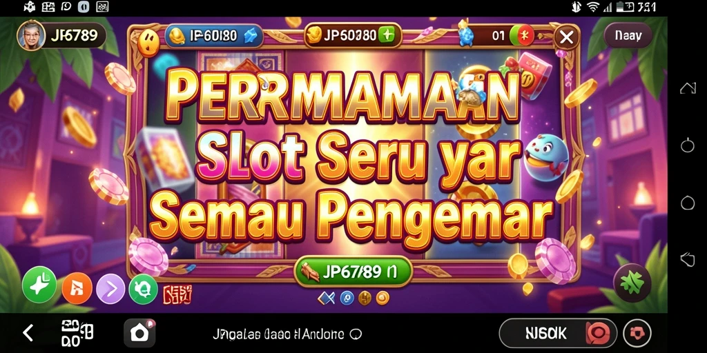 Tampilan screenshot gameplay JP6789 yang menggambarkan keseruan permainan Slot.