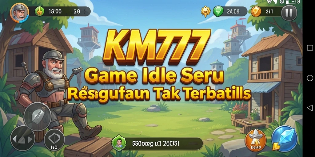 Tampilan gameplay KM777 yang menarik dan penuh warna.