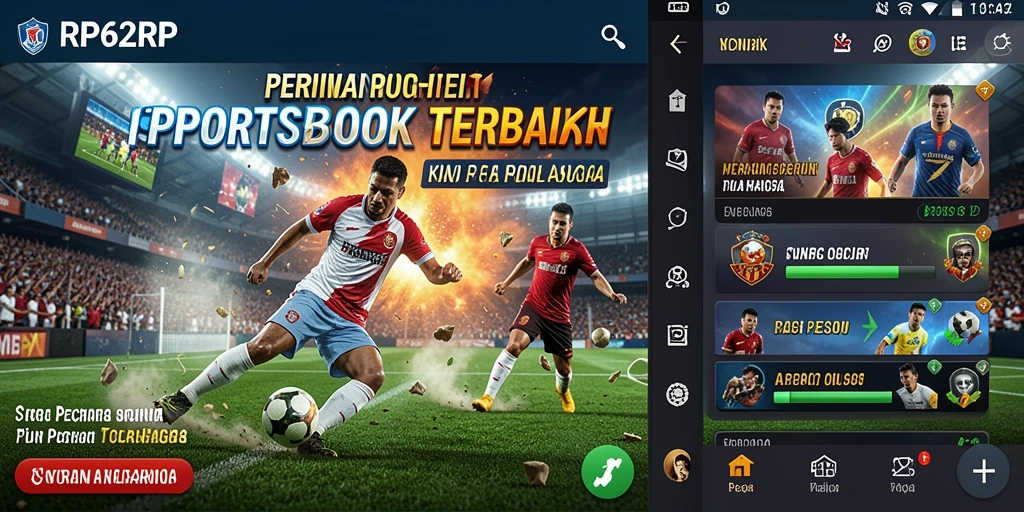 Tampilan menarik dari gameplay Sportsbook di RP62RP.